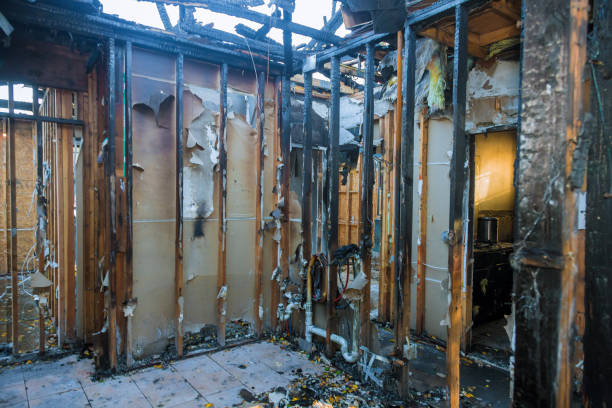 Professional Soot Cleanup technician working in College Park, MD